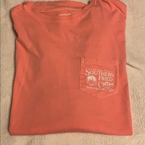 Southern fried Cotten long sleeve shirt